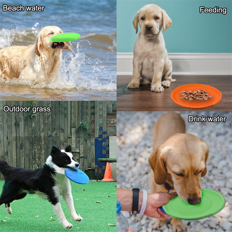 Silicone Flying Disc Toys Mult - огляд і ціна Flying Disc Dog Training Toy