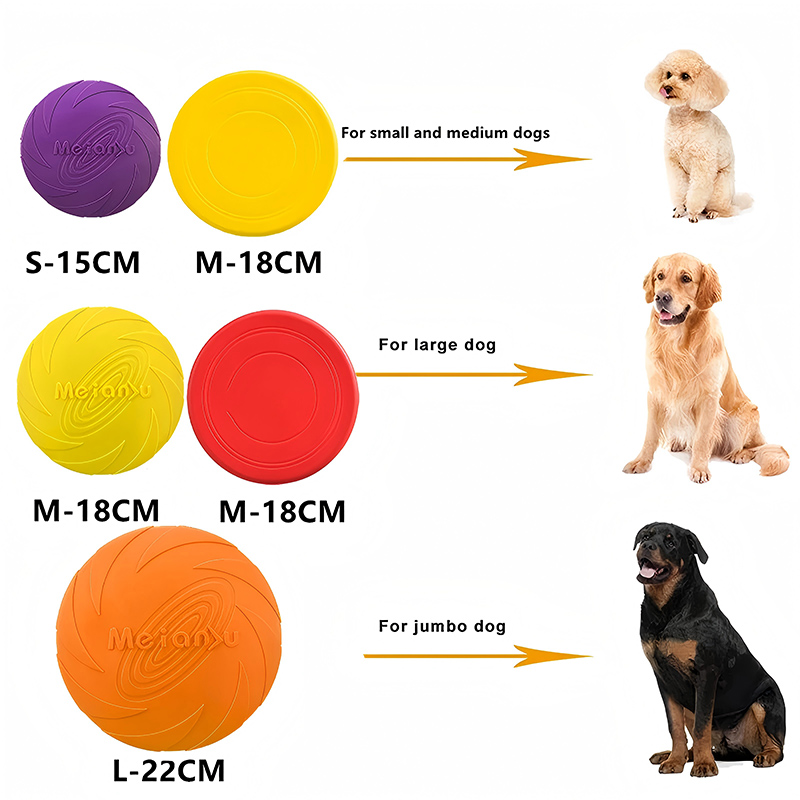 Silicone Flying Disc Toys Mult - огляд і ціна Flying Disc Dog Training Toy