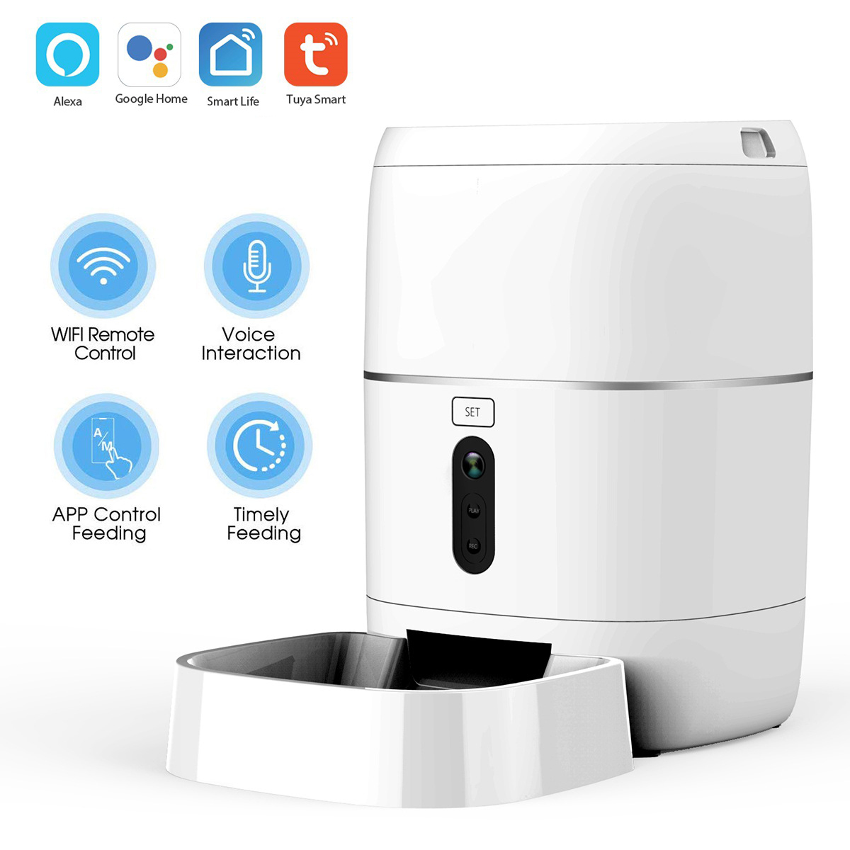 RSH 1080P Camera Tuya Smart Wi - огляд і ціна Pet Feeders