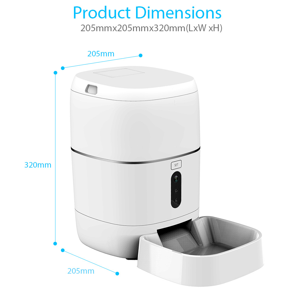 RSH 1080P Camera Tuya Smart Wi - огляд і ціна Pet Feeders